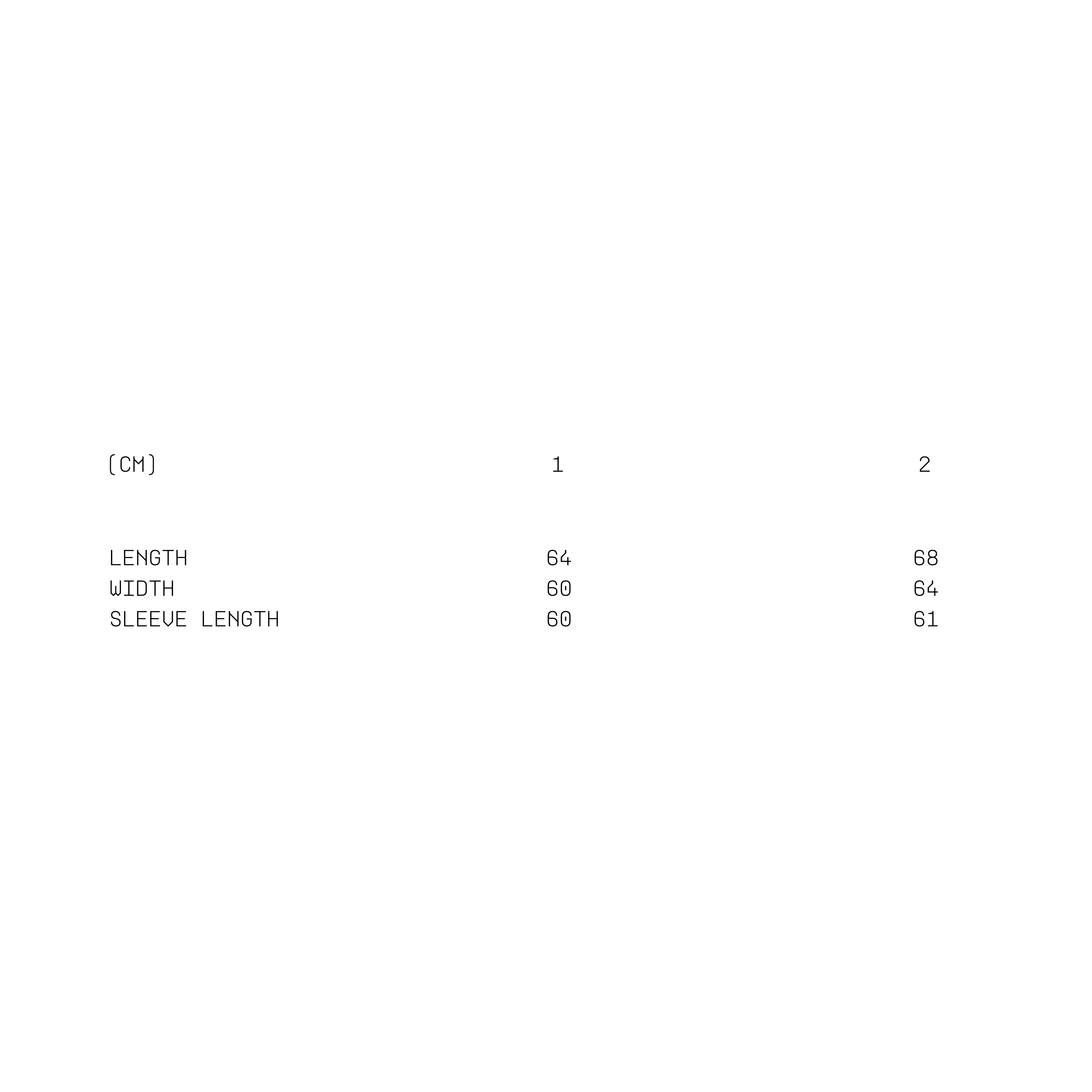 Size chart Stream 3L Jacket - Midnight Teal